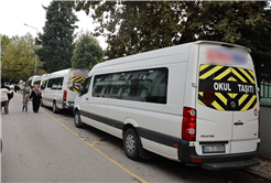 Büyükşehir zabıtasından okul servislerine denetim
