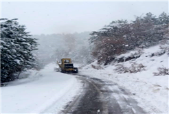 12 mahalle yolu ulaşıma açıldı