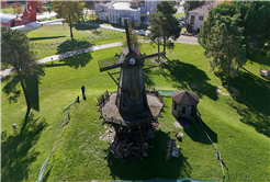 Tarihi Çark ve Yel Değirmeni’nde restore çalışmaları başladı