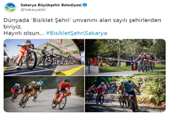 #BisikletŞehriSakarya Türkiye gündeminde