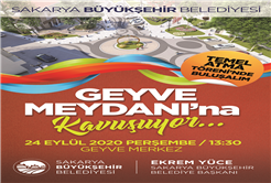 Geyve Meydanı’na kavuşuyor