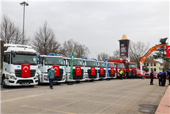 Büyükşehir’den Sakarya'ya hizmet için 484 milyon TL ile 59 araçlık dev yatırım