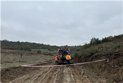 Şehrin ikinci güneş enerji santralinde saha çalışmaları sürüyor