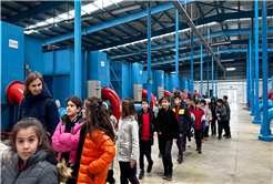 Minikler, Hızırilyas İçmesuyu Tesisine hayran kaldılar