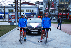 Büyükşehir’in bisikletçileri Romanya’da