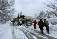 42 grup yolu ulaşıma açıldı