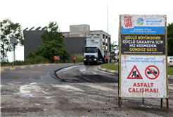 Büyükşehir şehrin girişinde yenileme işlemlerini başlattı