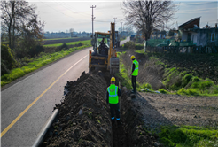 Bin 600 metrelik yenileme projesiyle bölgenin atık su altyapısı güçleniyor