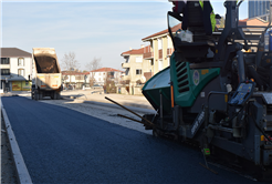 Karasu Mimar Sinan Caddesi’nde asfalt çalışmaları başladı