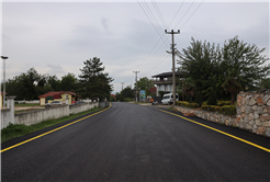 Sapanca’da 5 kırsal mahallede 10 kilometrelik asfalt mesaisi tamamlandı
