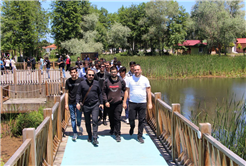 Uluslararası öğrencilerin gezi rotası şehrin kuzeyi oldu