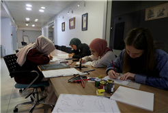 Geleneksel sanatlarda gençler yeteneklerini keşfediyor
