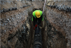 “25 kilometrelik proje ile ilçenin altyapı geleceği garanti altına alınacak”