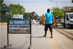 Atatürk Caddesi’nde dönüşüm altyapı ile başladı