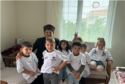 Karasulu SGM’li miniklerden gazilere anlamlı ziyaret