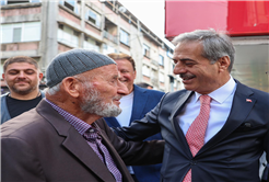 “Şehrimizin hafızası olan esnaflarımızla bir ve beraber olmaya devam edeceğiz”
