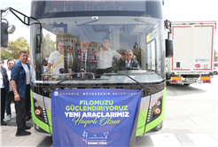 Büyükşehir’in filosu 50 milyon TL’lik yatırımla gücüne güç kattı: “Ulaşımda hedefimiz maksimum memnuniyet”