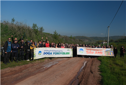 10 kilometre boyunca gördükleri her bir ayrıntıya hayran kaldılar