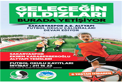 Geleceğin yıldızları burada yetişecek