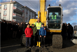 6 Milyon liralık yeni kanalizasyon hattı projesinin startı verildi