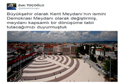 Demokrasi Meydanı için anket çalışması