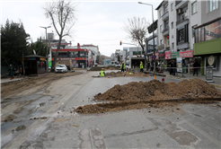 Çark Caddesi’nde dönüşüm altyapıyla başladı