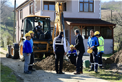 Uzunköy Mahallesi yenilenen hat ile içme suyuna kesintisiz şekilde ulaşacak