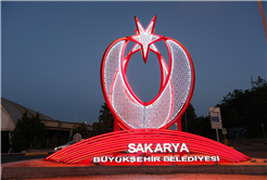 Sakarya Köprülü Kavşağı son haliyle ışıl ışıl