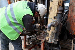 Tığcılar’da kentsel dönüşüm sondaj çalışmalarıyla başladı