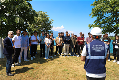 Mühendis adayları enerji üreten sistemleri SASKİ tesislerinde inceledi