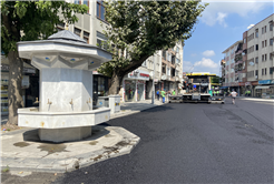 Çeşme Meydanı Caddesi yeni yüzüne kavuştu