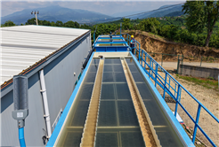 Karapürçek’te ön çökeltim sistemiyle arıtılan sular altyapı hatlarına ulaştı