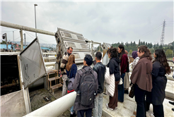 Kaliteli içme suyunun yolculuğuna tanık oldular