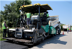 Büyükşehir tarihi yolda çalışmalarına devam ediyor