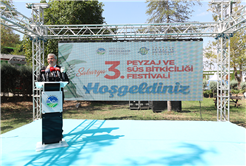 Peyzaj ve Süs Bitkiciliği Festivali başladı