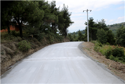 37 kilometrelik beton yol çalışmaları tamamlandı