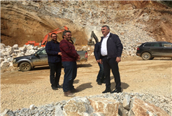 Barajın gövdesi 30 metreye yükseldi