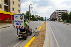 Hendek’in ulaşımı yeni renkleriyle artık daha güvenli