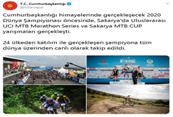 Sakarya MTB Cup tüm dünyada canlı yayınlandı