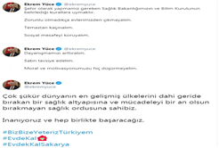 “İnanıyoruz ve hep birlikte başaracağız”