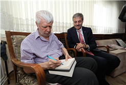 Başkan Alemdar’dan anlamlı ziyaret: “Necati Mert, şehrimizin önemli bir değeridir”