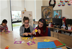 Çocuklar SGM’de ‘Glutensiz Waffle’ yaptılar