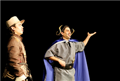 Minikler “Don Kişot” ile eğlenceye doydu