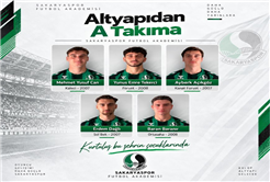 Altyapıda 5 yıldız keşfedildi: Sakarya’nın evlatları A Takım’a imza attı