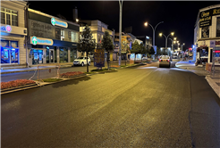 Saraybosna Caddesi’nde yenileme çalışmaları tamamlandı