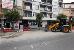 Sakarya Caddesi’nde Çalışmalar Devam Ediyor