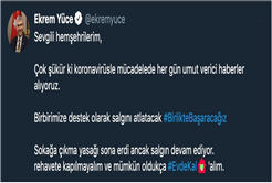 “Umut veren haberler rehavet oluşturmasın”