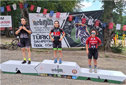 Büyükşehir’in başarılı pedalları podyumu boş bırakmadı