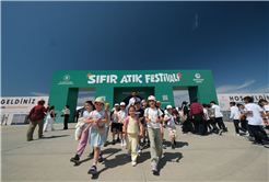Sıfır Atık Festivali’nde Büyükşehir’in standına yoğun ilgi