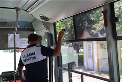 Büyükşehir'den toplu taşımada klima denetimi